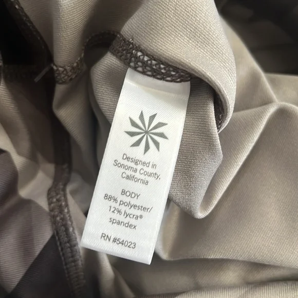 NWT ATHLETA MidRise Frost Chaturanga Tights Shale size XS - Picture 6 of 9